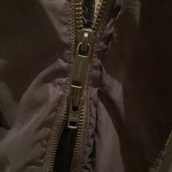 LIKE NEW BLACK FUR LINED BABATON PARKA - Picture 6 of 9